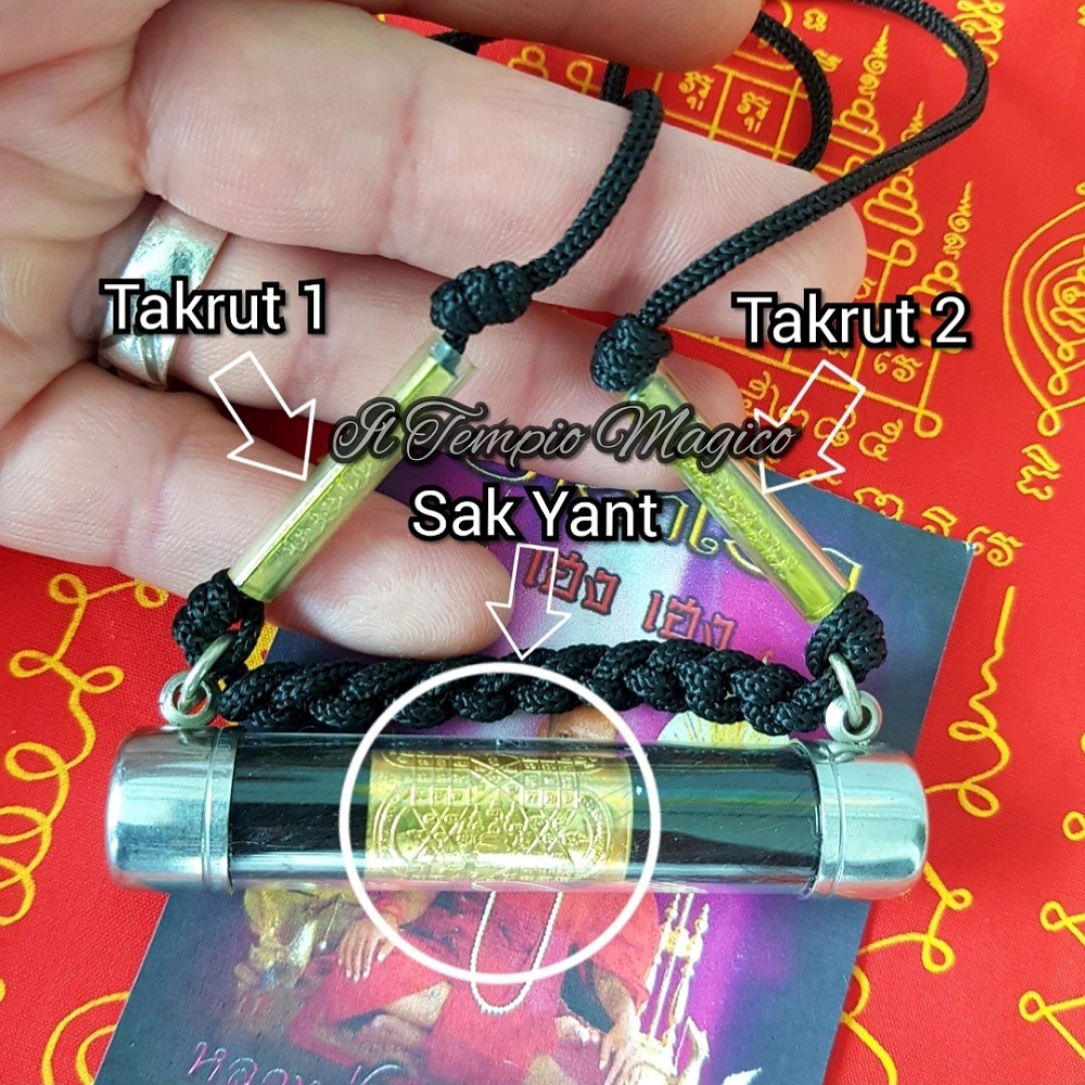 talismano collana tre takrud - Il Tempio Magico