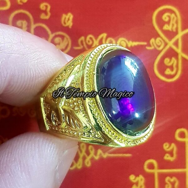 amuleto anello naga viola - Il tempio Magico