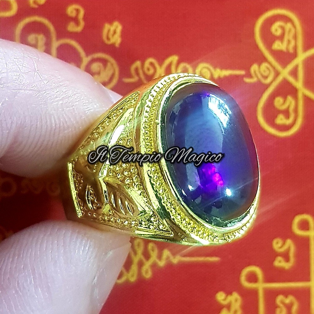 amuleto anello naga viola - Il tempio Magico