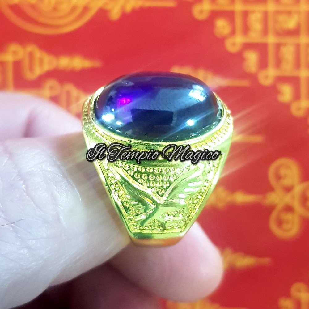 amuleto anello naga viola - Il tempio Magico